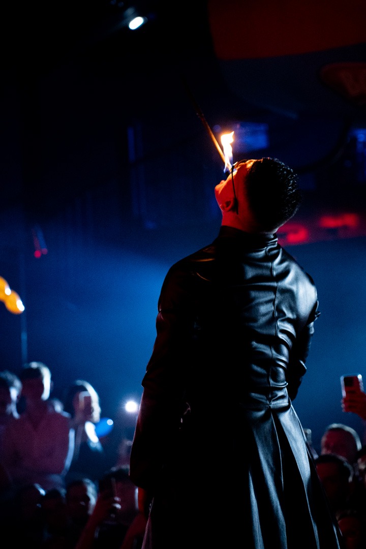 photographe saint lô d'un lanceur de feu